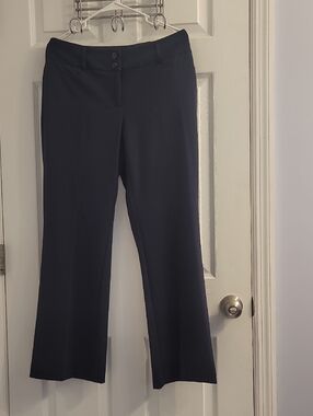 Alfani Navy Straight Dress Trousers